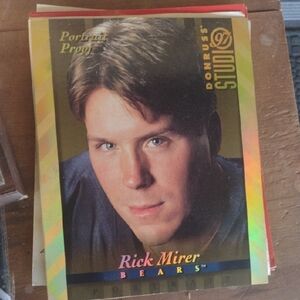 Donruss Studio Rick Mirer Football Card